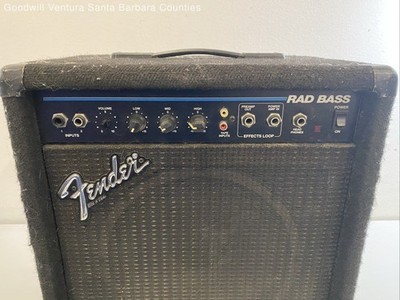 Fender Bass ＋Amplifier Fender Rad Bass Amplifier - Parts or Repair | eBay