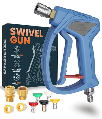 #ad Short Pressure Washer Gun with 360° Swivel High Pressure Stubby Power Washer... $61.08