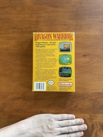 Dragon Warrior (Nintendo NES) Excellent Cond CIB Complete w/ Inserts & Tested