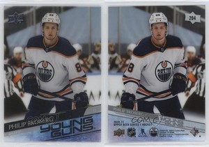 2020-21 Upper Deck Young Guns Clear Cut Philip Broberg #204 Rookie RC