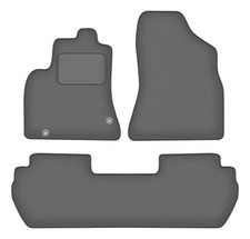 Velours Fußmatten für Citroen Berlingo II Bj. 2008-2018  3-tlg Passform NEU
