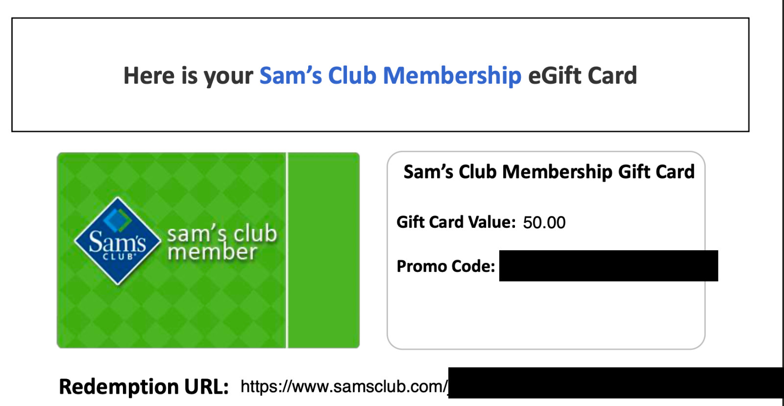 Sams Club Membership - CLUB MEMBERSHIP