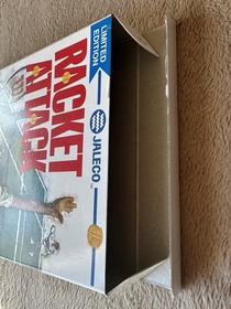 1988 NES Jaleco Racket Attack Box CIRCLE SOQ Rev-A + Game NO SLEEVE NO MANUAL