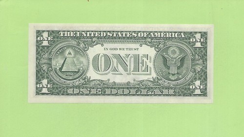 1969A... UNCIRC $1 G 5971 7262 D... 1969A $1 G-D BONITO BILLETE FRANCO - Imagen 2 de 2