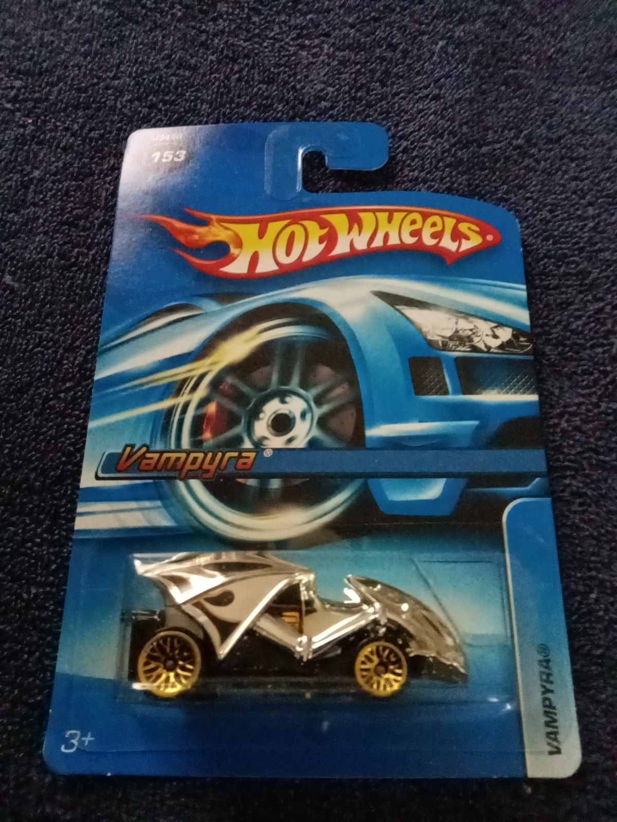 2006 Mainline Hot Wheels Vampyra In Chrome  Collector #153 🔥 