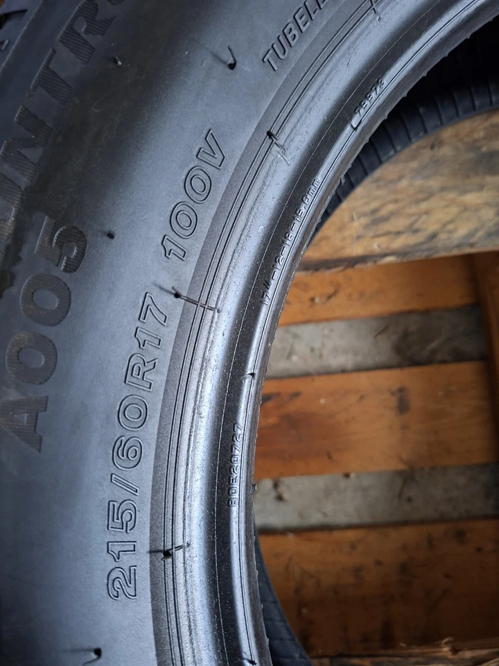 PNEUMATICI 215/60r17 4 STAGIONI BRIDGESTONE COD 261 - Immagine 4 di 4