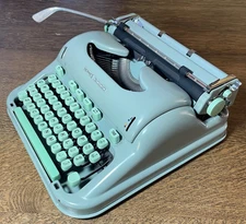 1963 Hermes 3000 Typewriter Petit Pica Font!! Excellent Condition!! New Platen!!