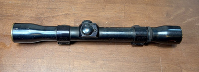 Vtg  Weaver El Paso K4 Rifle Scope with detachable brackets & crosshairs