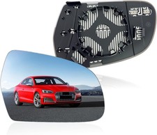 Heated Mirror Glass for Audi A3, A4/S4, A5/S5,RS5 Car Right Passenger Side