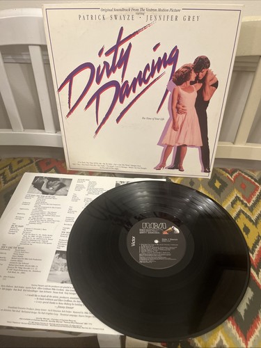 1987 "Dirty Dancing" Original Movie Soundtrack LP Vinyl Record 6408-1 NM Ex