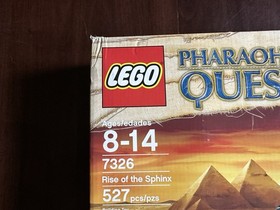 LEGO Pharaoh's Quest Rise of The Sphinx 7326 w/ 7307 & 7306 - New Sealed