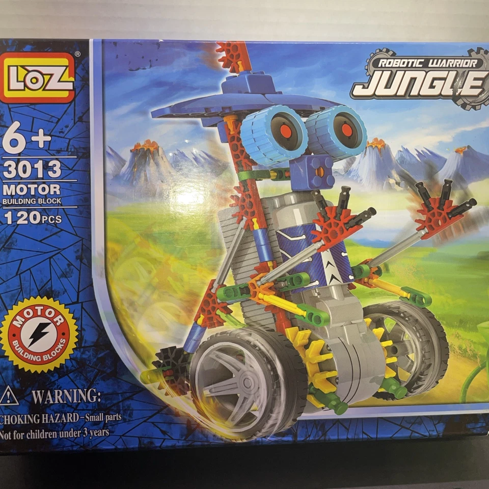 Robotic Warrior Building Block LOZ Toy Jungle Action Model 3013 120pc Sealed - Image 3 of 4