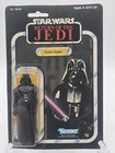 1983 Kenner Star Wars ROTJ Darth Vader 65 Card Back W/Attached Bubble OPEN