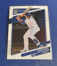 2021 Panini Donruss Optic #147 Javier Baez Chicago Cubs