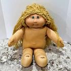 VTG 1984 Cabbage Patch Kid Jesmar Girl Doll Spain Wheat Hair Green Eyes Freckles