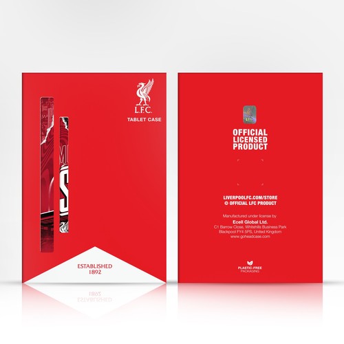 LIVERPOOL FC 2021/22 PLAYERS HOME KIT GROUP 1 PU LEATHER BOOK CASE APPLE iPAD - 第 6/20 張圖片