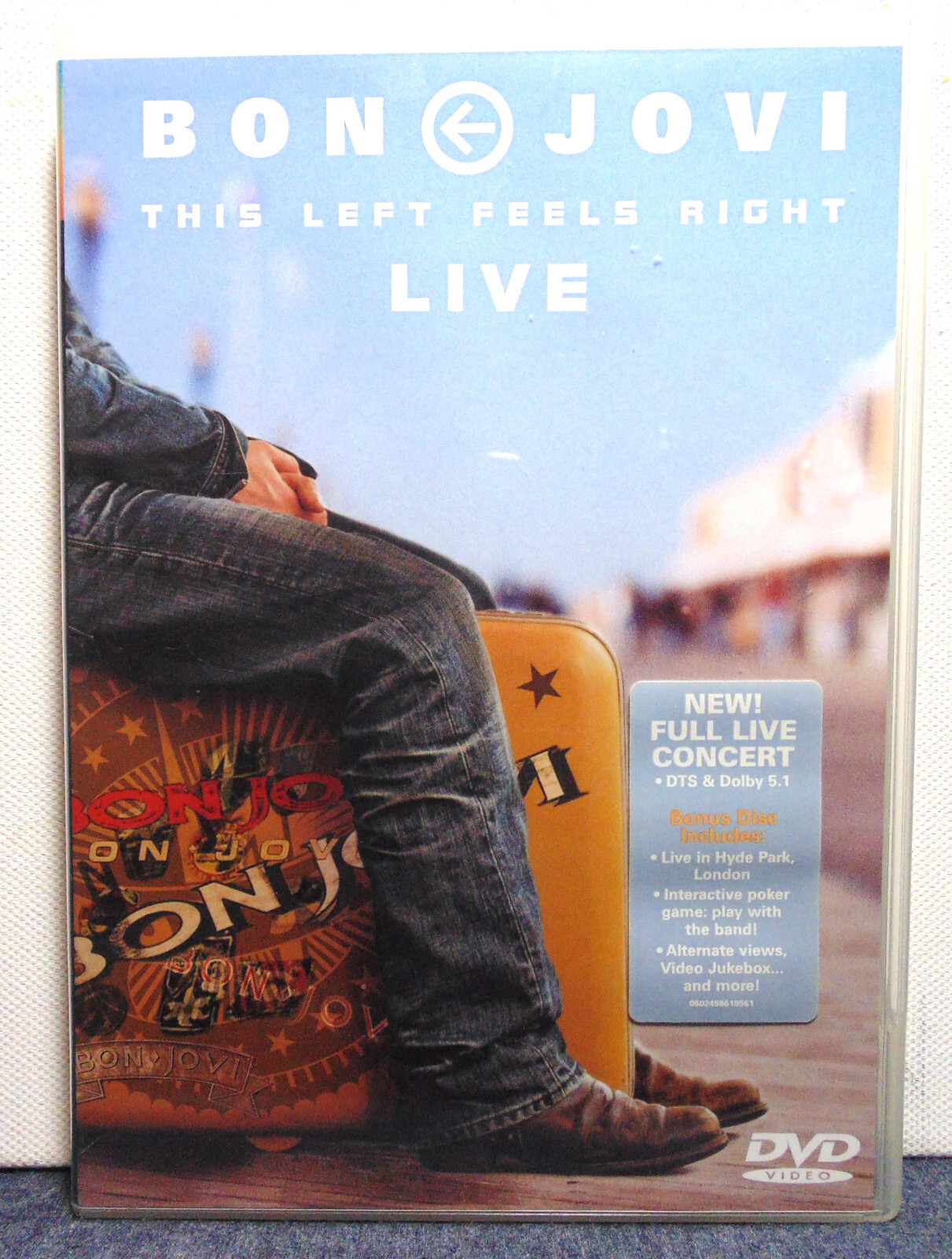 BON JOVI THIS LEFT FEELS RIGHT LIVE ------- 2DVDs+INSET ----- SEE PICS