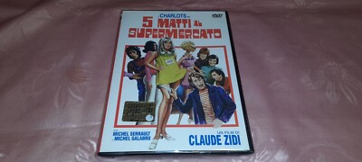neue DVD 5 MATTI AL SUPERMERCATO (Cinque) - (1973) DI CLAUDE ZIDI - I CHARLOTS