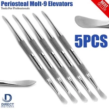 Elevador de periostio dental Molt 9 Implante de tejido gingival quirúrgico oral