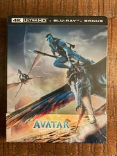 Avatar: The Way of Water w. Steelbook (4K UHD + Blu-ray, EU Import, Region Free)