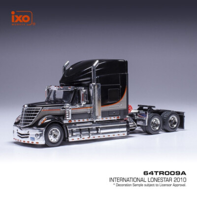 IXO MODELS 1:64 SCALE - BLACK - 2010 INTERNATIONAL LONESTAR