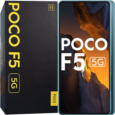 Xiaomi Poco F5 5G Blue 256GB + 8GB Dual-Sim Factory Unlocked