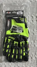 212 Performance Work Gloves Super Hi Vis Cut 5, Red and Yellow IMPC5-88 Size XXL