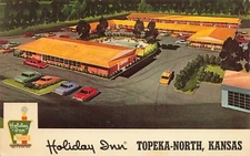 Chrome Postcard ~ Topeka, Kansas, North Holiday, Conceptual View