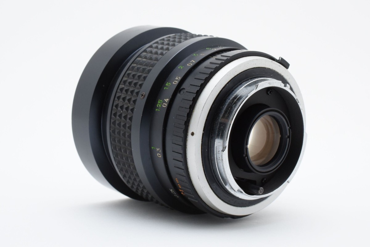 Minolta MC W.Rokkor NL 21mm f/2.8 Wide Angle MF Lens Black from