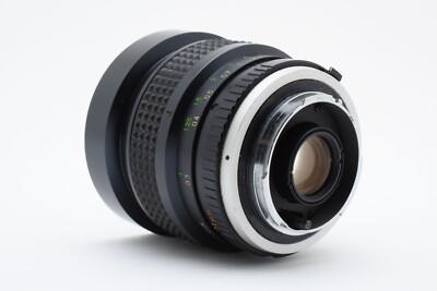 Minolta MC W.Rokkor NL 21mm f/2.8 Wide Angle MF Lens Black From