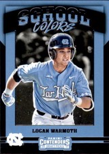 2017 Contenders Draft Baseball School Colors Insert Singles - You Choose