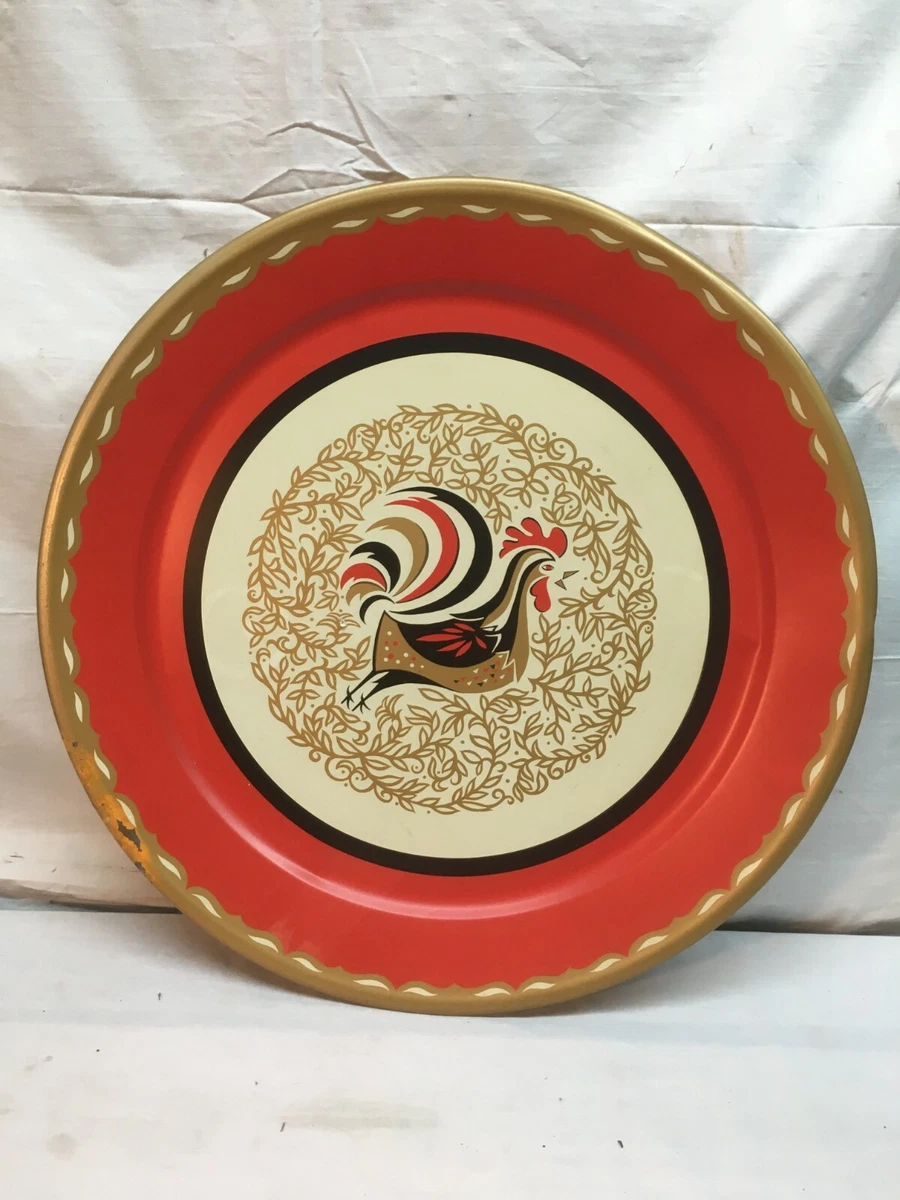 Rooster clearance serving platter