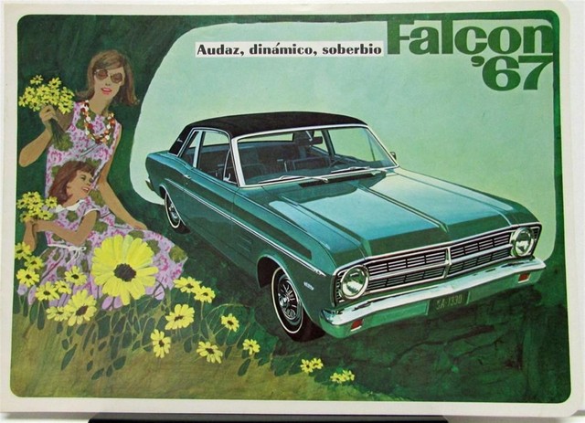 1967 ford falcon sales brochure furtura sports club coupes sedan wagon spanish ebay ebay