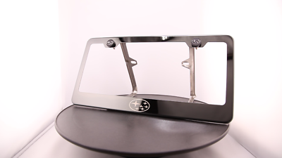 Black Chrome Fit Subaru Laser Engraved T304 Stainless Steel
