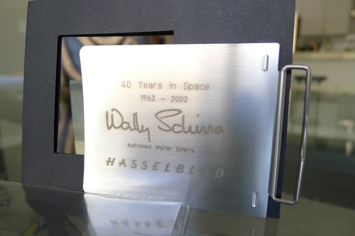 Hasselblad 40 Years in Space Dark Slide Walter Schirra See My Full Store