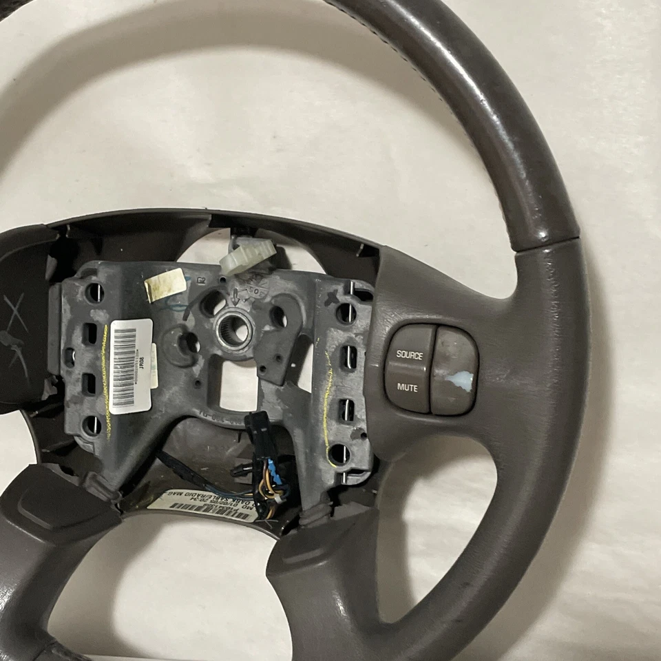 Volante Buick Rendezvous 2002-2007 bronzeado fabricante de equipamento original envoltório de couro bege  - Imagem 2 de 4