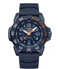 Luminox Navy Seal Men's Watch Blue Dial, Blue Rubber Strap – XS.3253.CBNSF.SET
