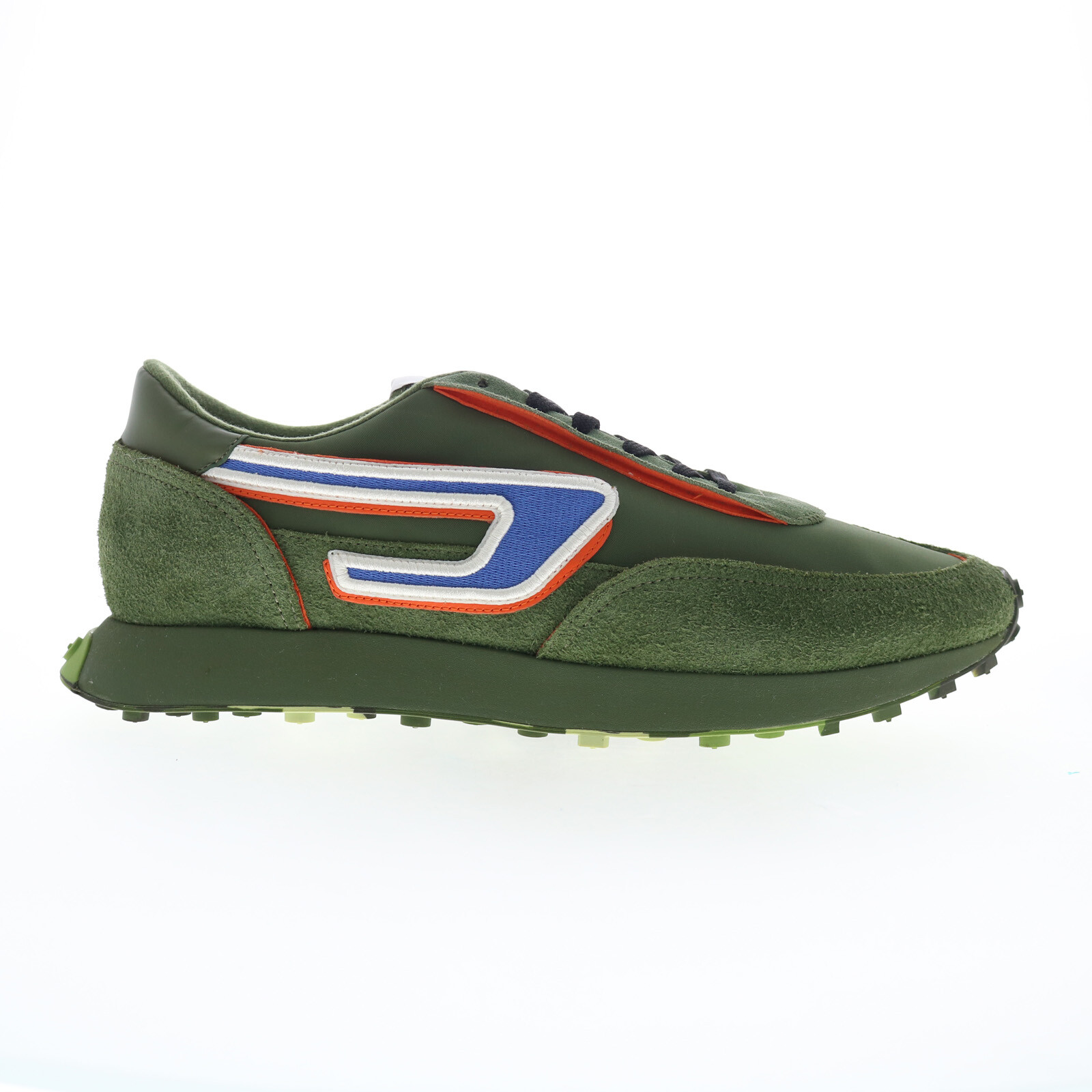 Diesel S-Racer LC Y02873-P5136-H9433 Mens Green Lifestyle Sneakers Shoes 12