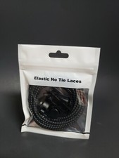 Airror Elastic No Tie Laces - Black Y021