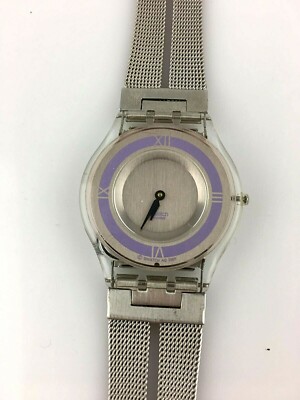 OROLOGIO SWATCH SKIN LADY SWISS QUARZO ACCIAIO 33MM SOTTILE PIATTO | eBay
