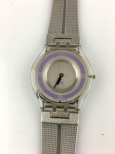 OROLOGIO SWATCH SKIN LADY SWISS QUARZO ACCIAIO 33MM SOTTILE PIATTO | eBay