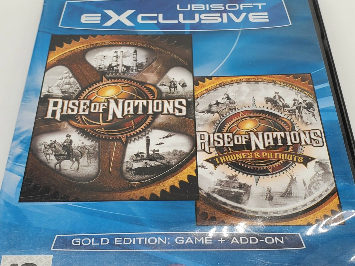 ライズオブネイションズ 民族の興亡ゴールドエディション RISE OF NATIONS: GOLD EDITION (PC) (European Release) | eBay