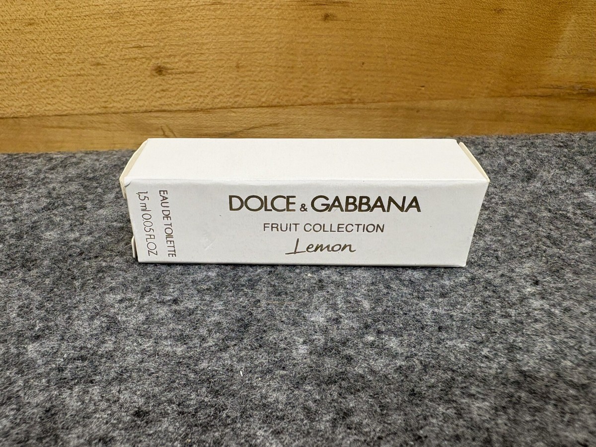 DOLCE & GABBANA FRUIT COLLECTION LEMON 1.5ml/0.05oz eau de 
