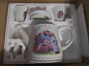 shirley temple tea set