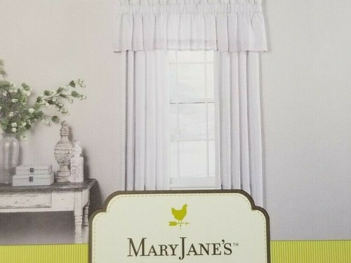 Mary Jane Mary Jane's Farm Lafayette Curtain Panel Drapery Set (1 Pair) $140 NIP - Picture 4 of 11