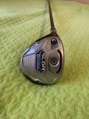 Bois TaylorMade SLDR 5 Pour Gaucher - 19°, Flex TX (extra Stiff), Occasion Avec Petite Rayure