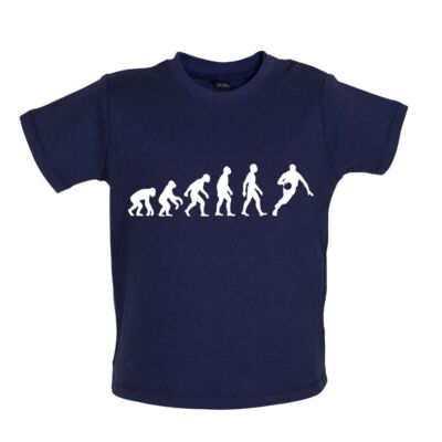 Evolution of Man Basketball - Baby T-Shirt / Babygrow - Basketball Spieler Liebe