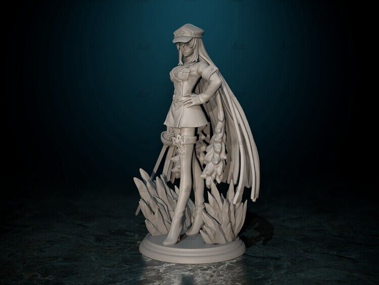 DYYX Studios Akame ga KILL! Esdeath Resin Model Painted In Stock H70cm Anime