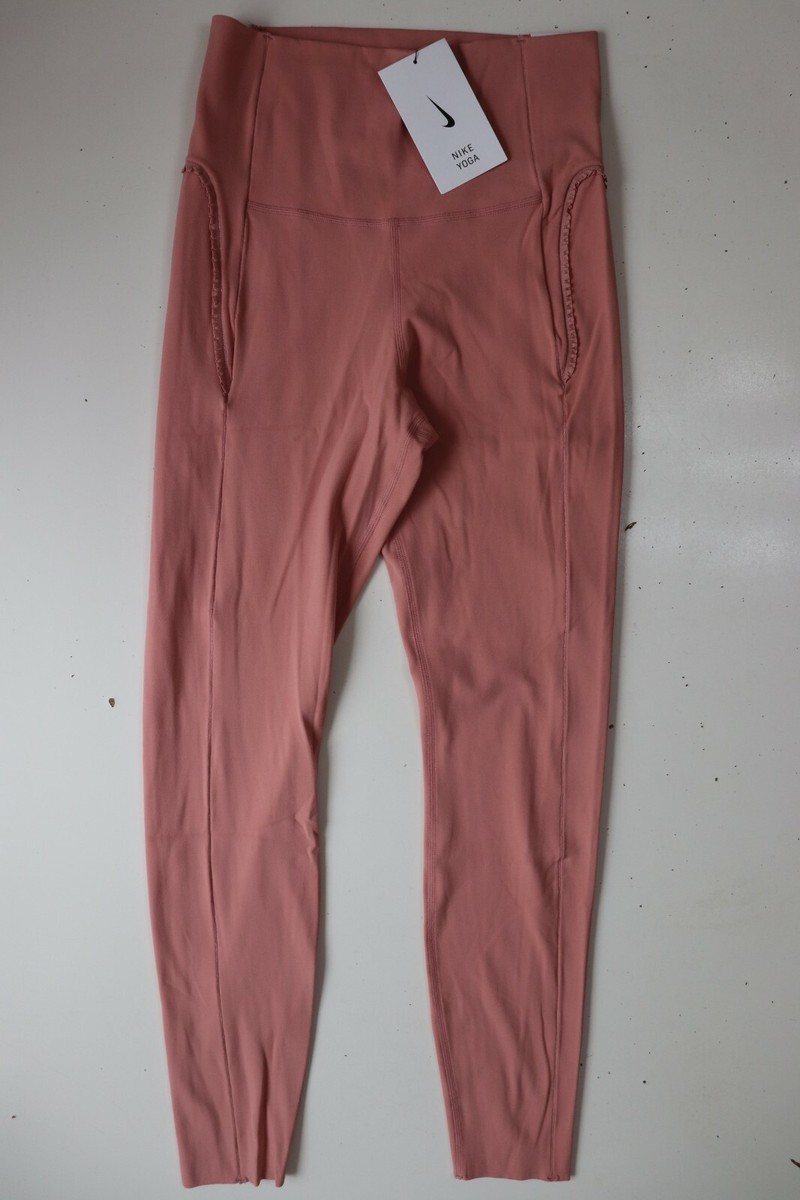 NIKE YOGA LUXE INFINALON RUFFLE TRAINING HIGH RISE TIGHTS CU5395-685 WOMEN  S XL