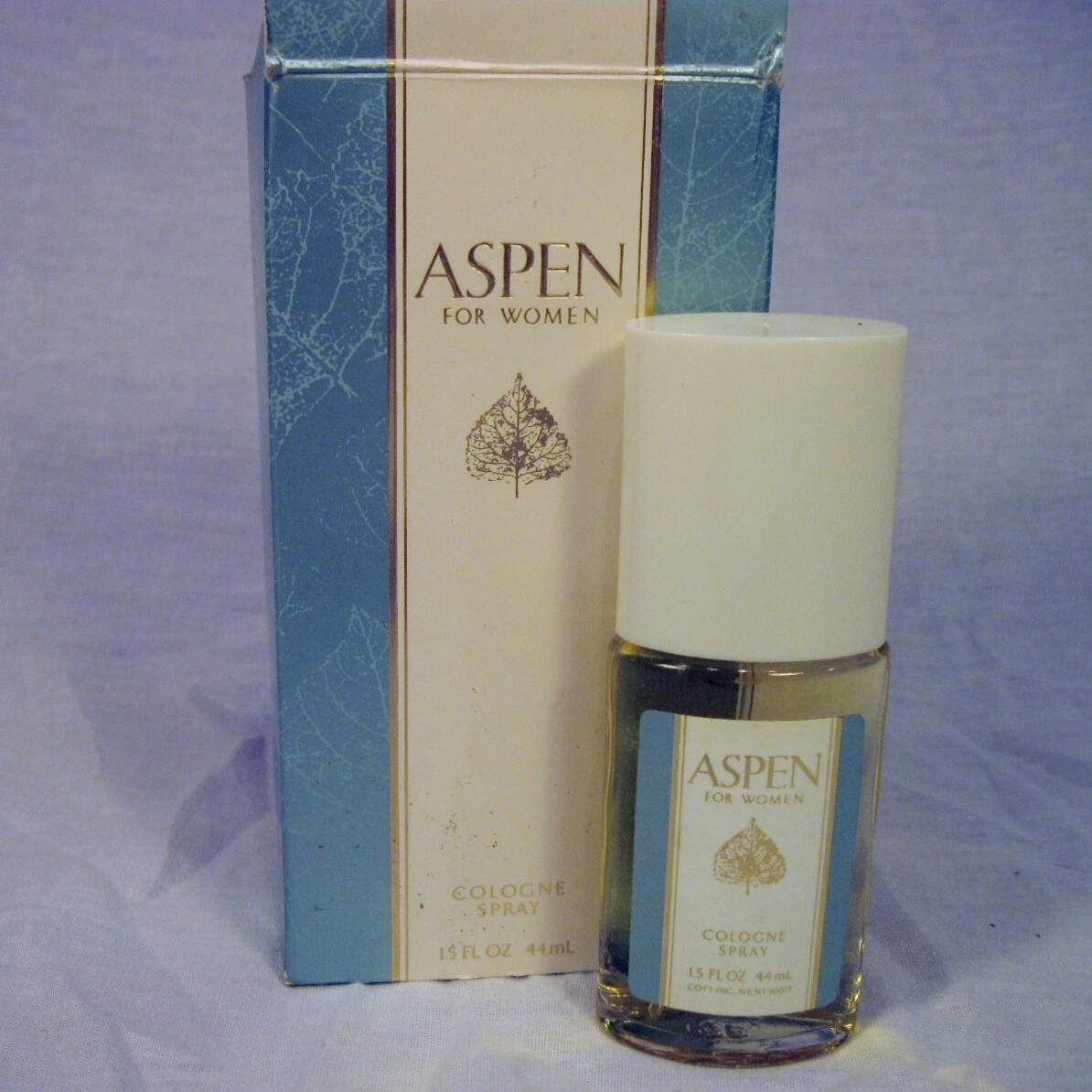 Aspen For Women by Coty Cologne Spray 1.5 Oz 44mL in Box FULL Perfume